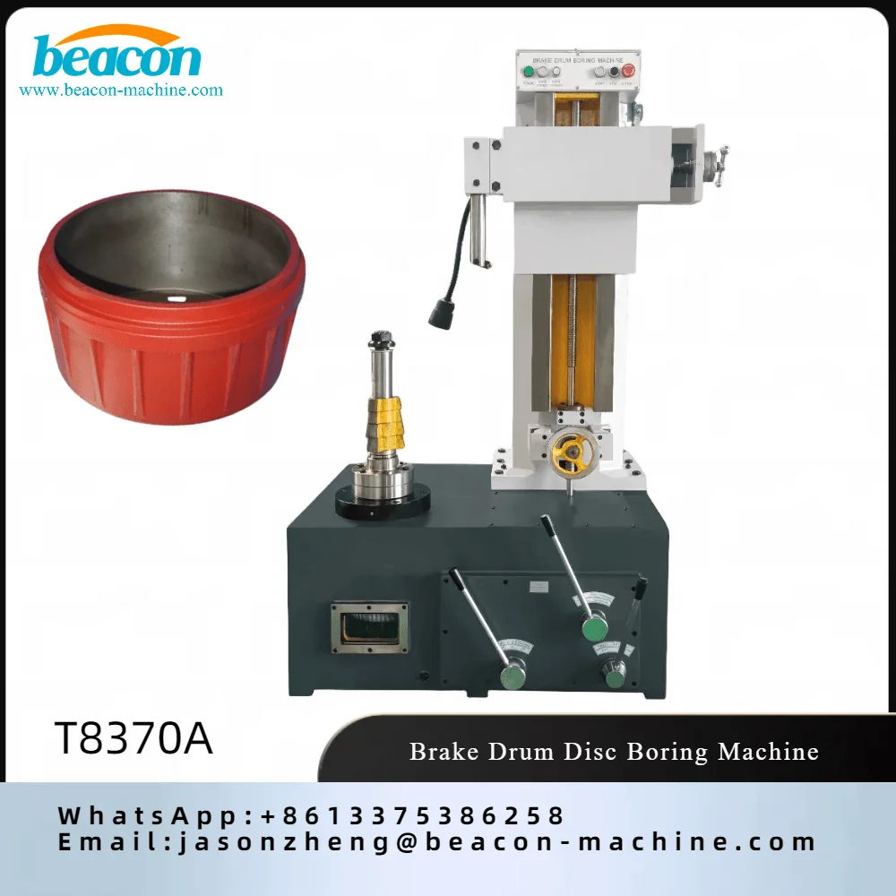 New Product T8730A Vertical Brake Drum Disc Lathe Reboring Cylinder Block Boring Machine