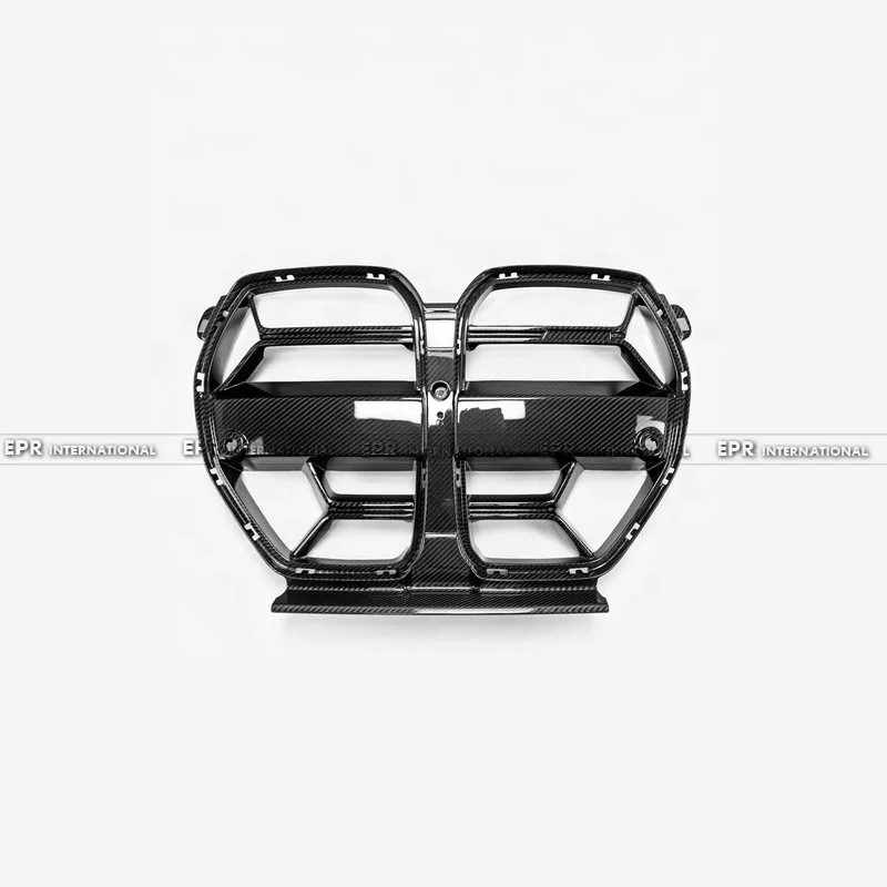 

Dry Carbon New Design Front Grill Pair with ACC for BMW M3 G80 Sedan M4 G82 Coupe Pre-preg carbon Type CSL