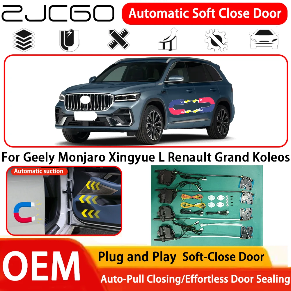 for Geely Monjaro Xingyue L Renault Grand Koleos OEM Plug and Play Automatic Electric Soft Close Door Comfort Closing System ﻿
