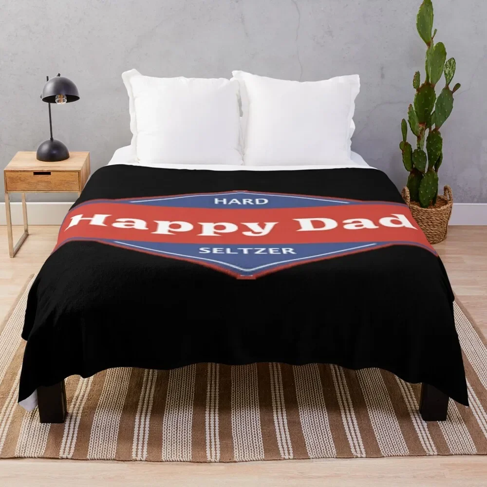 

Happy Dad Seltzer Throw Blanket Thermal Luxury Loose Baby Blankets