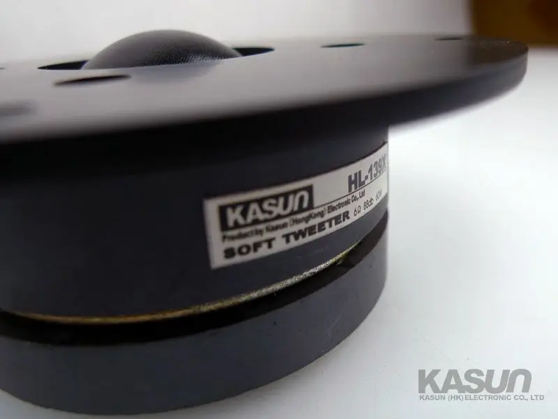Original Kasun HL-139X 4\'\' Hi-Fi Series Coated Silk Dome Membrane Tweeter Speaker Driver Unit  6ohm/60W Fs=1500Hz D104mm