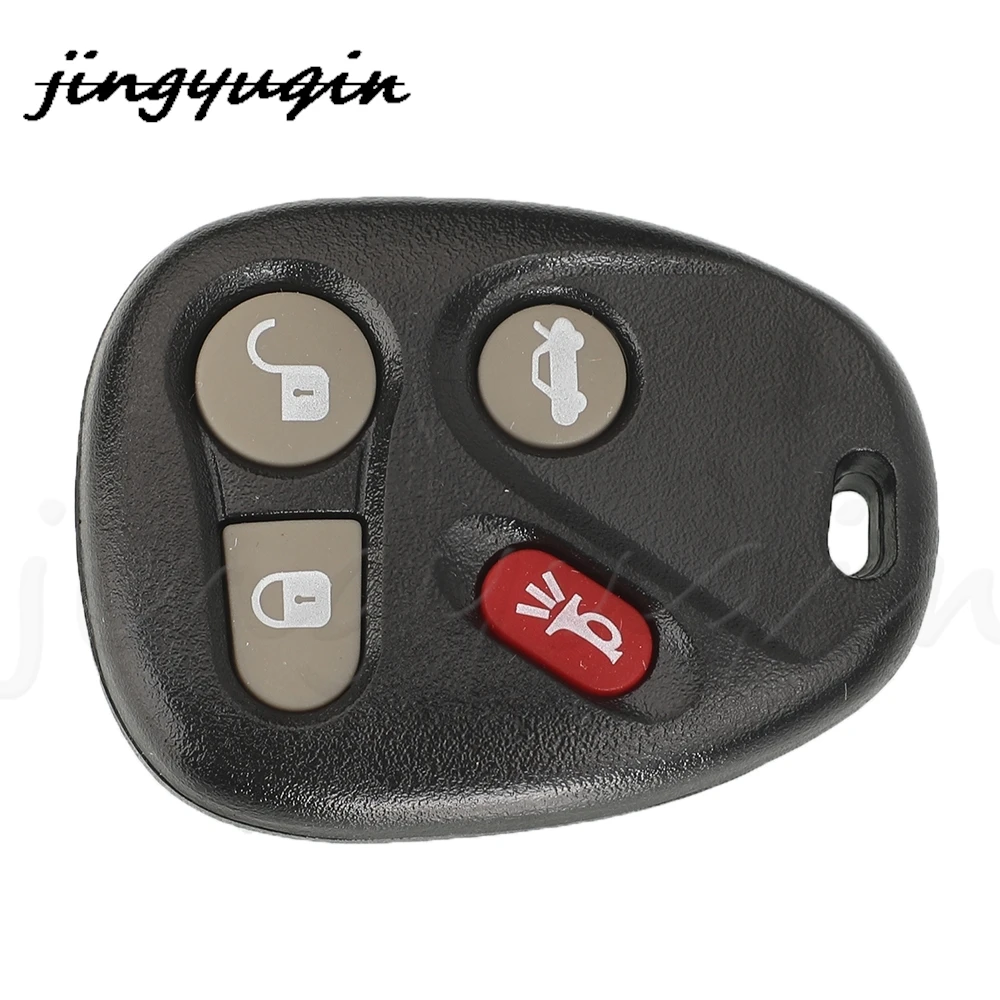 JYQ 3BTN Car Key Shell With Battery Holder For Buick 2003-2007 Chevrolet Trailblazer GMC Remote Key Case Fob Entry Replacement