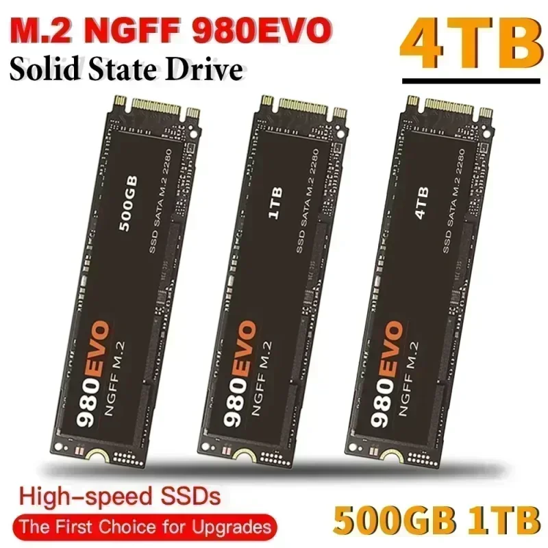 2024 Original SSD  Hard Drive Solid State Disk Ngff M.2 1TB 2TB 4TB Pc-e High Speed Interface Hard Disk Hdd For Desktop/notebook