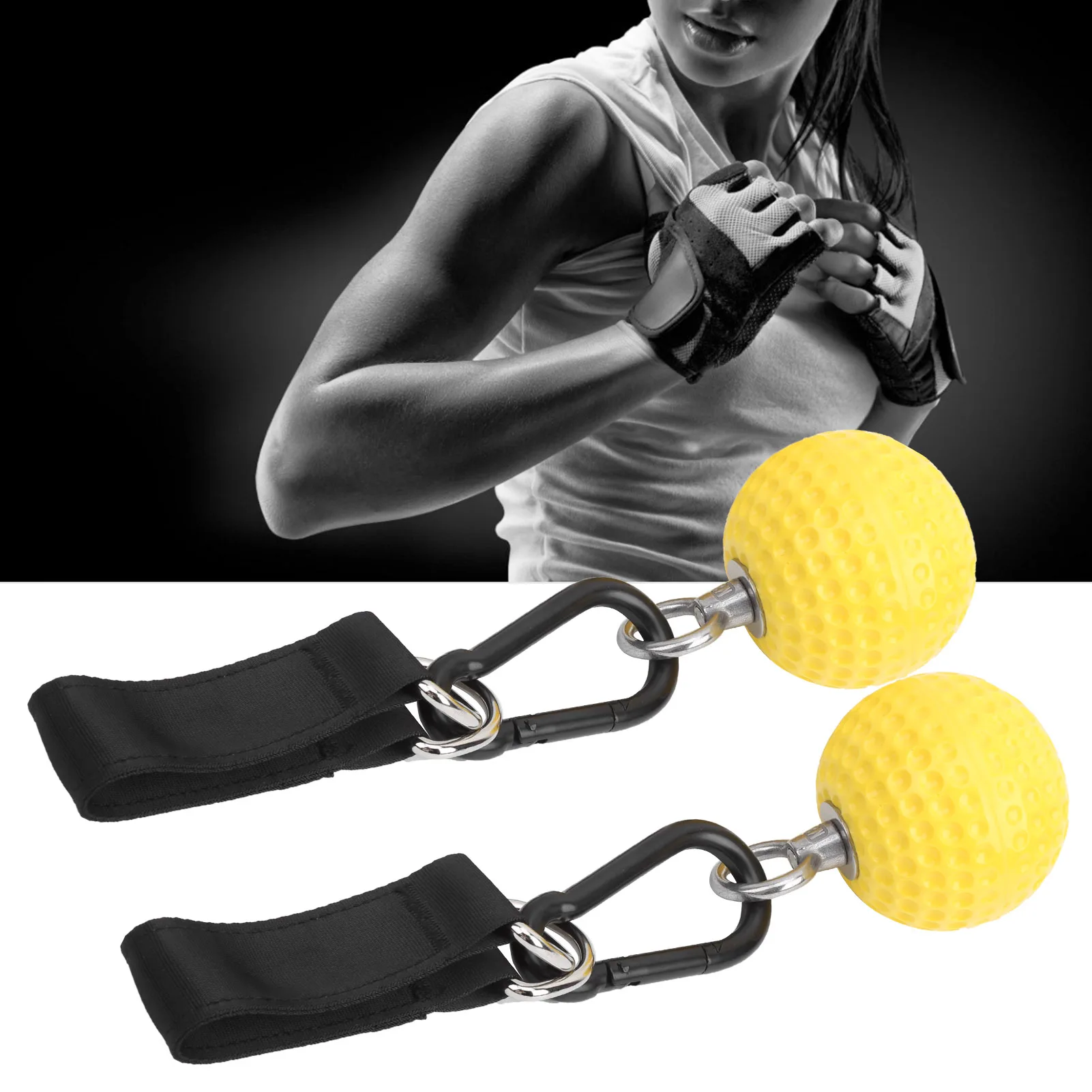 Arm Training Ball Pull Up Grips Ball Household Fitness Equipment Arm Strength Training Exercise Ball Pull‑up Arm Training Ball