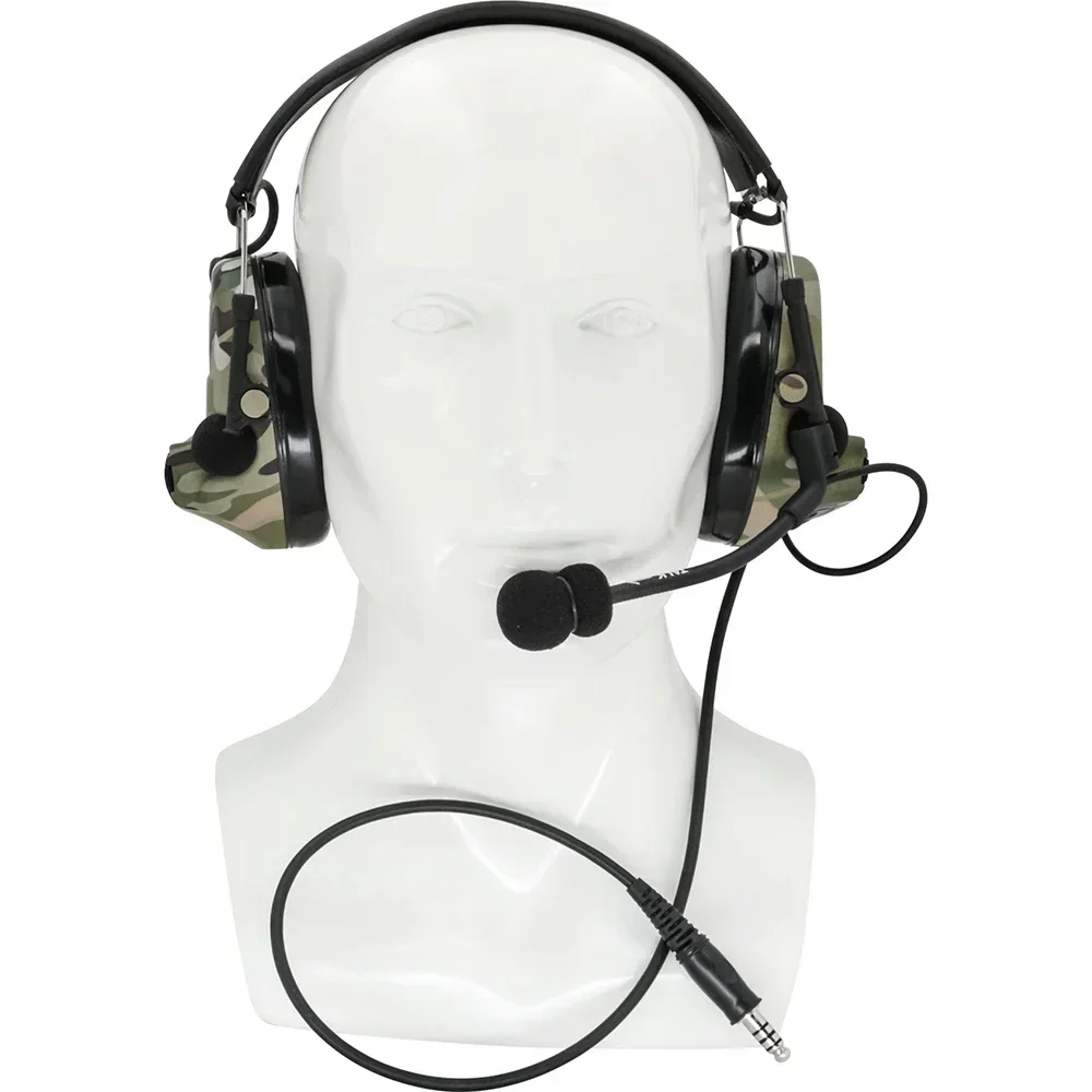 C2 Tactical Active Headset COMTA II Shooting Headphones Ear Protection Noise Reduction Active Hunting Headset with Tactical Ptt