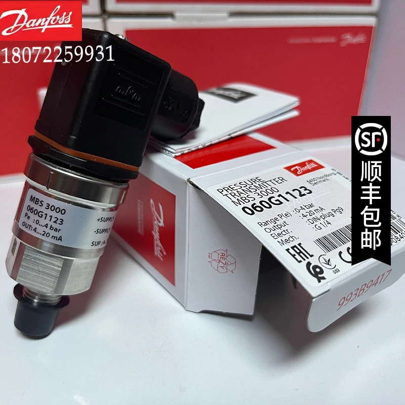 Pressure Transmitter - Danfoss-060G6621 0-25bar