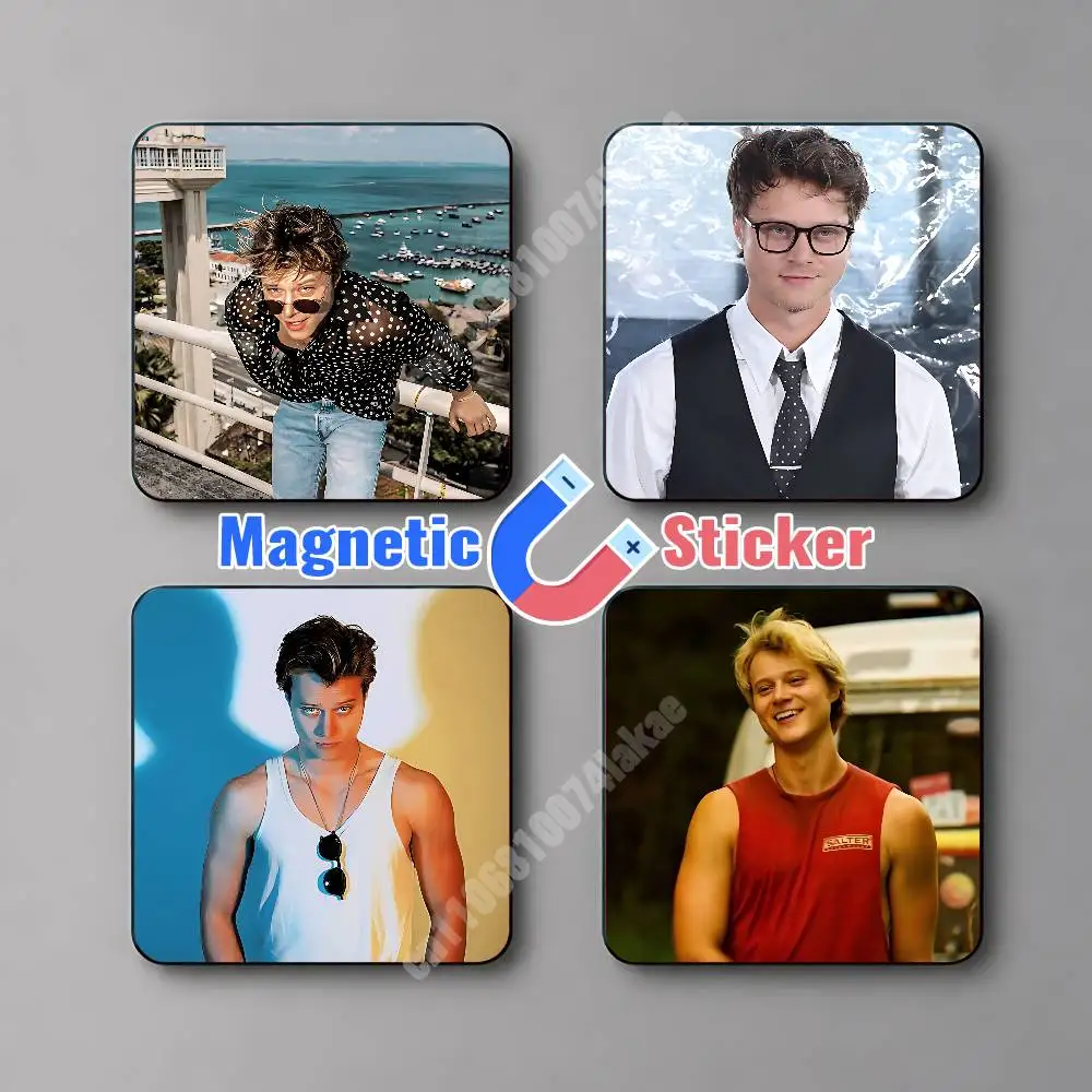 R-Rudy JJ Maybank P-Pankow Never Change Magnetic Sticker Removable Fridge Decal for Metal Surfaces Magnet Label