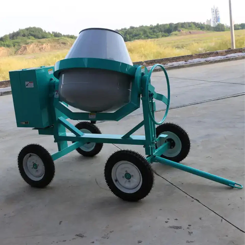 

Diesel Portable Cement Mixer, 500L Mini Concrete Mixer for Sale.