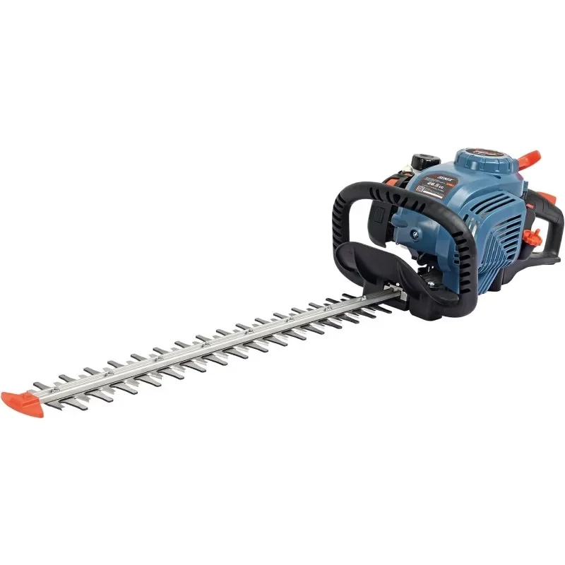 Best-selling 4 Cycle 22-Inch Gas Hedge Trimmer, Garden Tool to Trim Shrubs, Bushes, and More, Double Sided Dual Action Blades