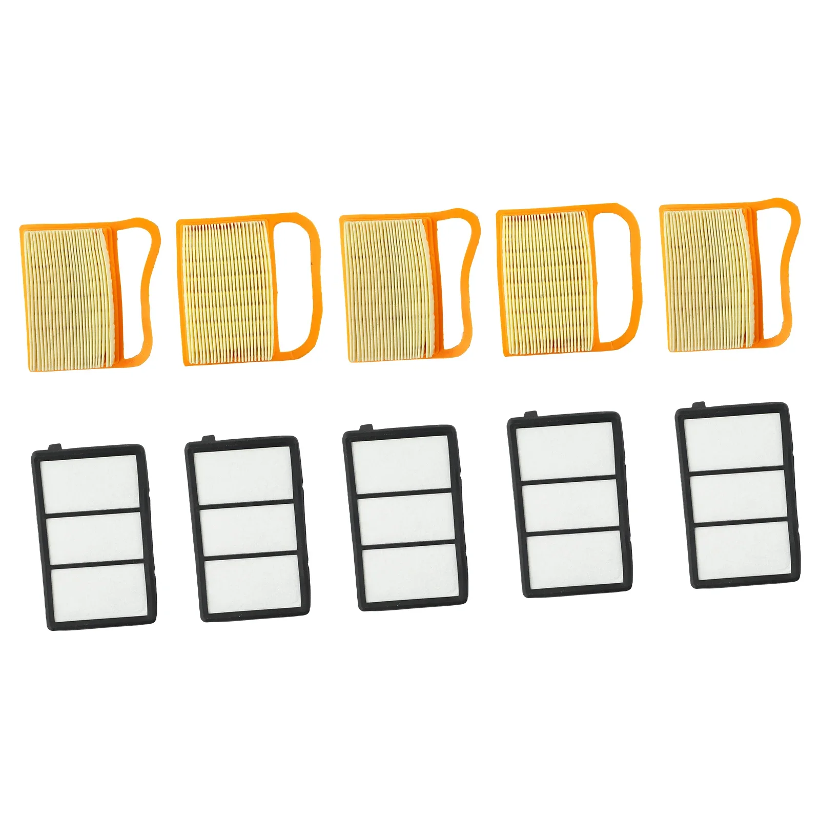 Replaces Air Filter Set 5 Set AIR FILTER SETS Chop Saw Circular Concrete Cut-off TS410 TS420 Plastic Brand New