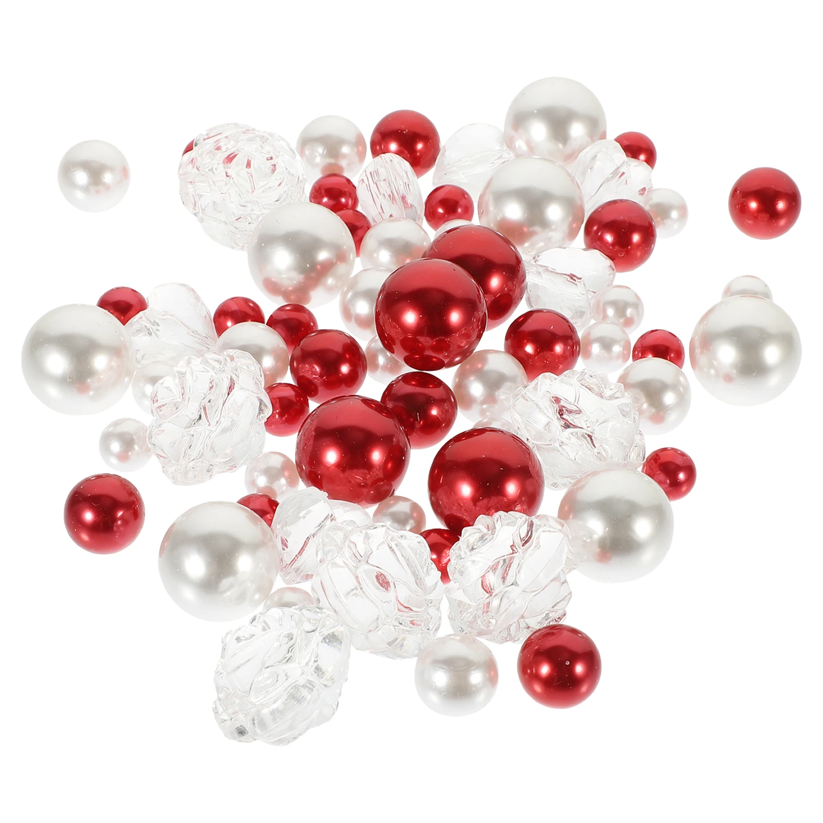 

94pcs Floating Fake Pearls Vase Filler No Hole Beads Wedding Cup Decor Pearl Bead Fillers For Bottle Diy Art Craft