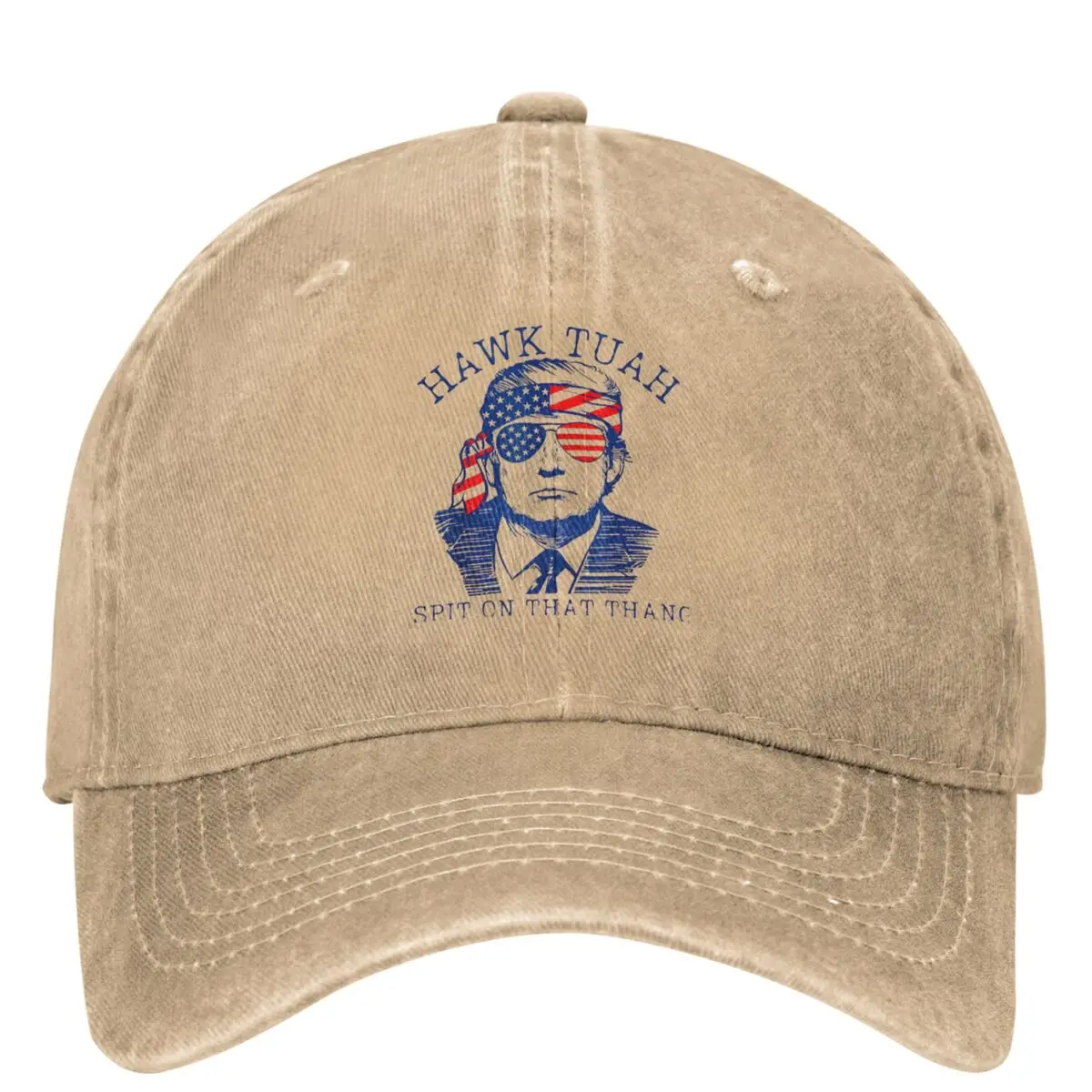 HAWK TUAH SPIT ON THAT THANG Trump Baseball Cap Unisex Sunshade Hip Hop Hats Summer y2k Retro Hunting Camping Baseball Caps