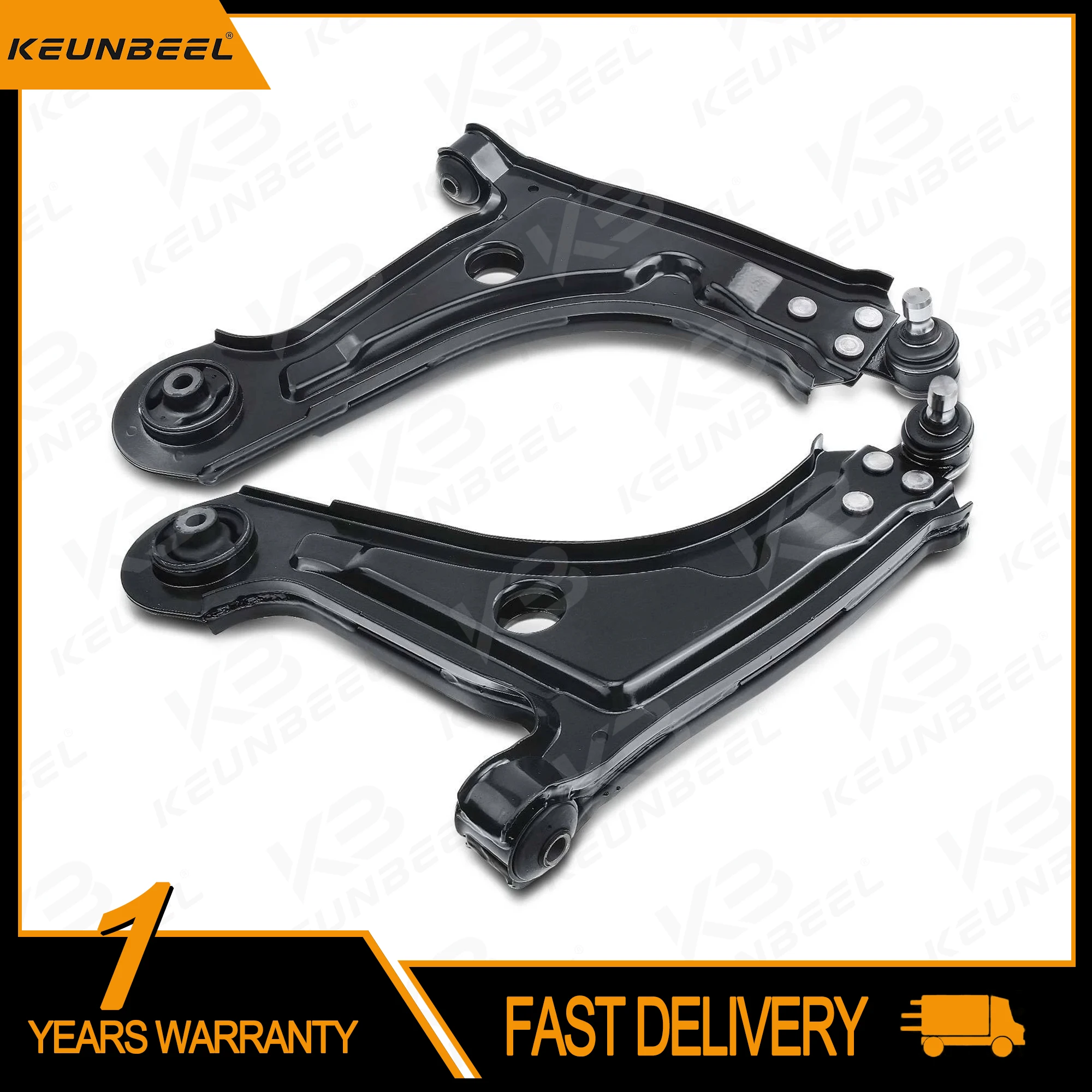 2x Front Lower Control Arm w/Ball Joint Assembly for Chevrolet Optra Suzuki Reno K641517 K641518 RK641517 RK641518 4520285Z00
