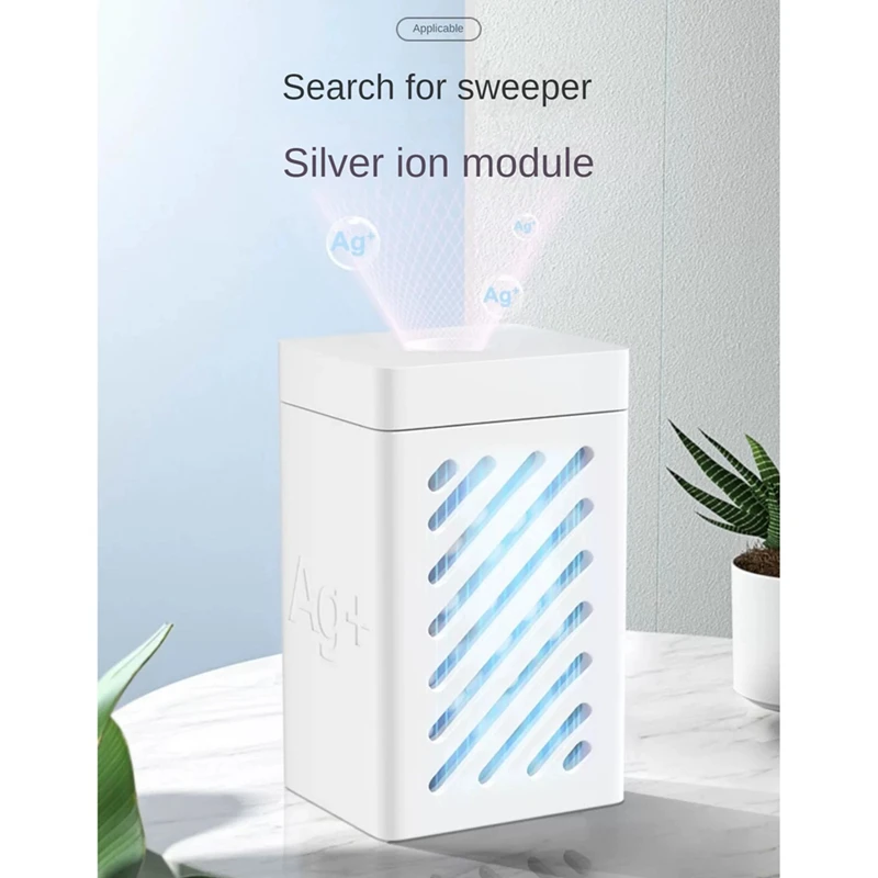 Tech Silver Ion pour Dreame Series Robot, Eau précieuse, Stérilisation des odeurs, Facile à utiliser, X10, S10, W10s, S20, X20, S10 Plus, 3 pièces