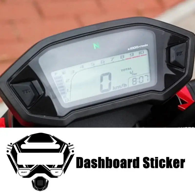 Instrument Screen Protector Dashboard Protection Replacement Sticker High-Definition Speedometer Screen Protector Motorcycle