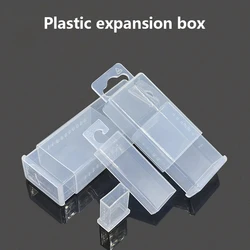 Tool Box Parts Storage Organizer Milling Cutter Case Rectangular Clear Telescopic Hardware Fitting Accessories Tool Packaging