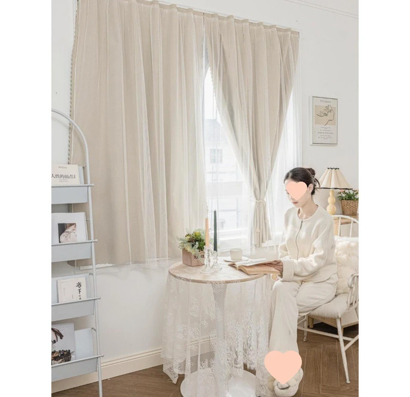 

Light Luxury Modern High-end Heat Insulation Sound Sun Protection Full Blackout Curtain Bedroom Bay Window Shade Factory