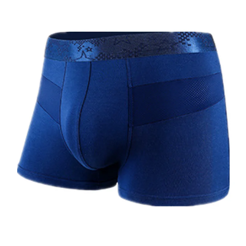 Men Underwear Boxers Shorts Homme Mesh Modal Panties Man Solid Breathable U Convex Pouch Underpants Male Trunk Cueca Calzoncillo