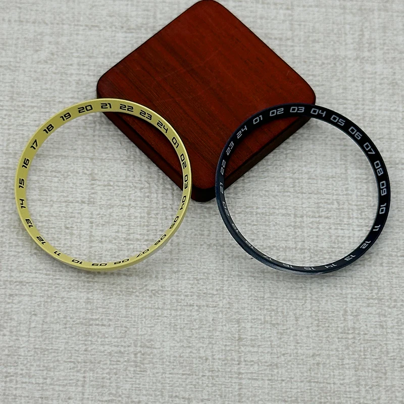 Custom 30.5 x 27.5 mm Watch Bezel Ring Compatible  SKX007 SKX009  SRPD Case Plastic Inner Ring For NH35  NH36 Case Bezel Ring - view 5