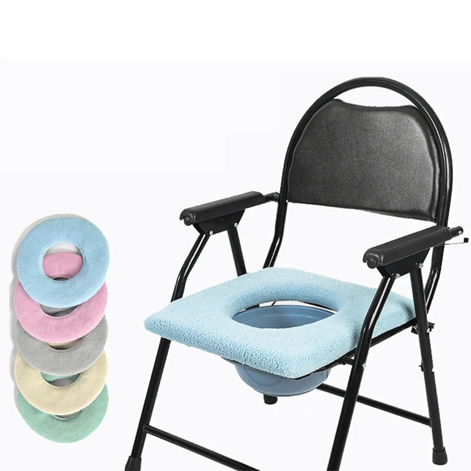 

Универсальный многоразовый утолщенный коврик для снятия давления, теплый, мягкий и роскошный моющийся коврик для ванной комнаты, зимняя туалетная комната