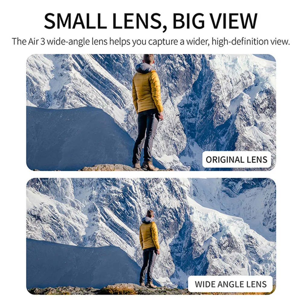 Widening Mirror Drone Filters for DJI Air 3 Multi-Coated Optical Glass Drones Accessories Расширенное зеркало заднего вида