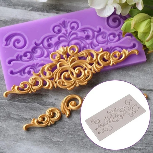 Kitchen Accessories Curtain Pendant Cooking Tools Cake Decoration Of Pastry Silicone Mold Baking Fondant Sugar Craft