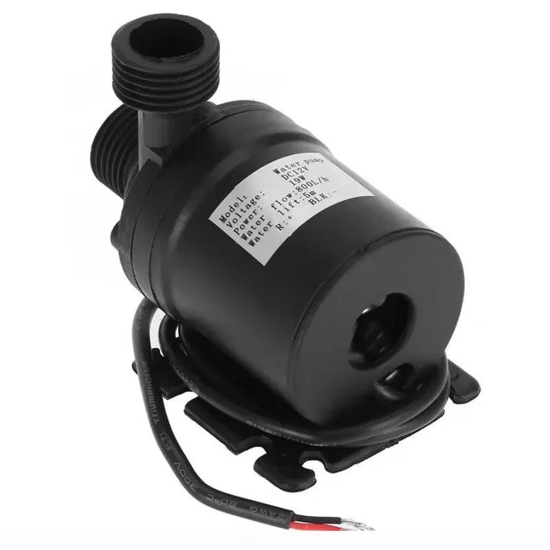 Ultra Quiet Water Pump Mini DC 12V/24V 19W 800L/H Garden Pond Fountain Brushless Motor Submersible Pump Aquarium Fish Tank Pump