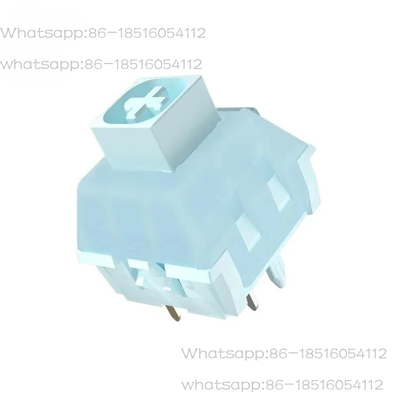 Box Winter Switch RGB SMD Pre Advanced Tactile Switches 52 gf For Mechanical Keyboard MX Stem 5 pins Sky Blue Switch