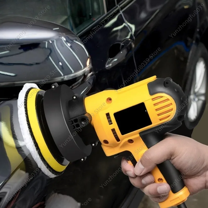 Handheld Car Polisher Waxing Glazing Machine Integrated Polishing Grinding Tool For EV Automobile Beauty