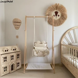 Ins Wind Korean Baby Home Indoor Swing Baby Small Hanging Basket Swing Cloth Rocking Chair Children Hanging Chair