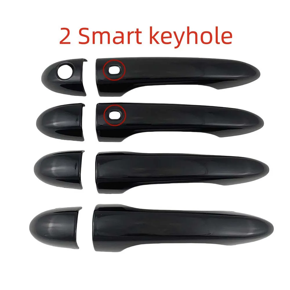 For Maserati Levante 2016 2017 2018 2019 2020 2021 2022 2023 2024 Carbon Fiber Glossy Black Door Handle Cover Car Decoration - Image 4