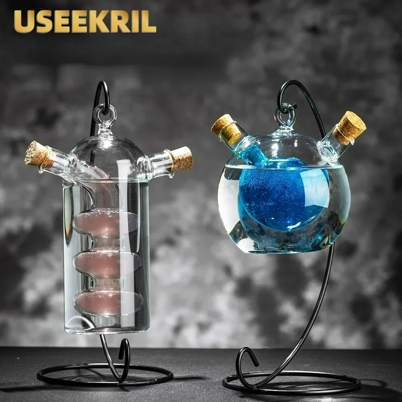 Funny Double Wine Glass Cup Creative Cocktail Glasses Cups Hanging Beverage Cup Perfect Gift for Bar Decoration Universal Cup