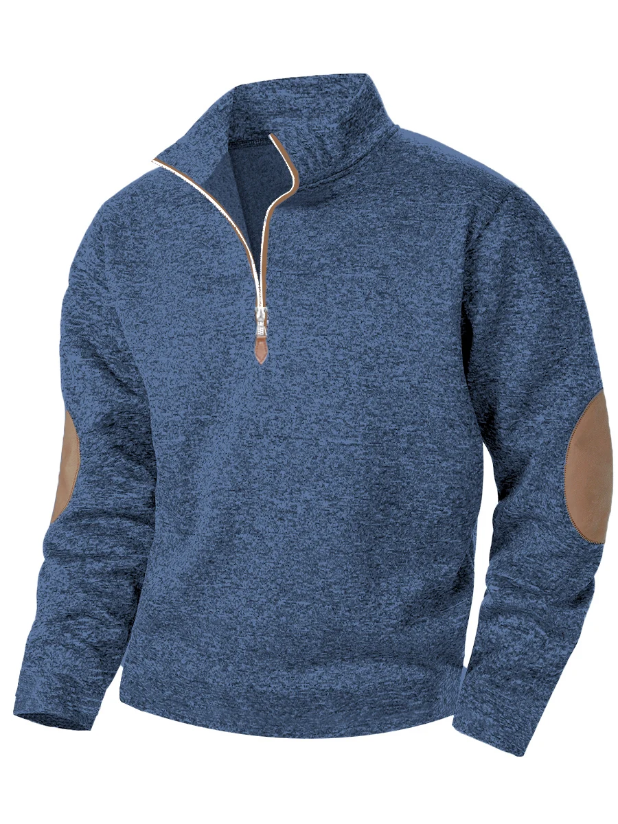 Men's standing collar short zi - Men'S Fashion V Neck Sweater บทวิจารณ์และราคา