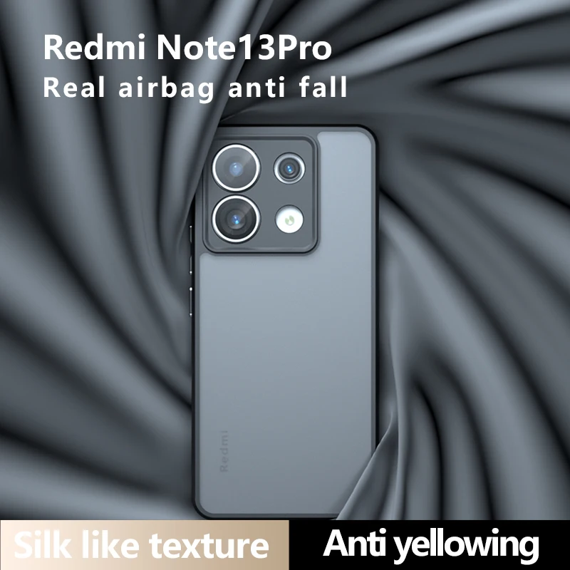Case For Redmi Note 13 Pro 4G POCO M6 X6Pro 5G Luxury Armor Transparent Hard Back Cover For Redmi Note 13 Pro+ Note13 Funda
