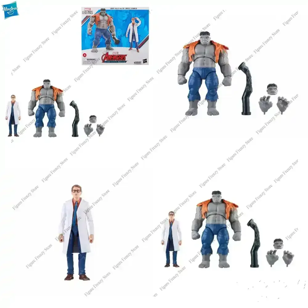 

Special Offer New Original Marvel Legends Gray Hulk OR Bruce Banner Action Figure for Hasbro Avengers 60th Anniversary Mol