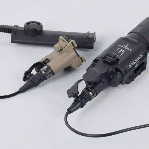 LAMBUL X 시리즈용 손전등 일정 및 순간 제어 라이트 토치 스위치, 전술 X300 X400 원격 듀얼 스위치 어셈블리