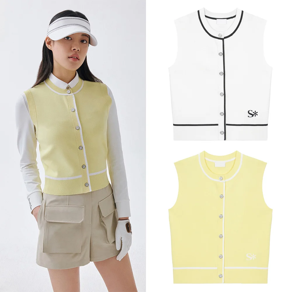 

"Golf Knitted Vest! Sport! Experience A New Style! Simple and Versatile, Luxurious and Charming, The Autumn Trend Cardigan!"