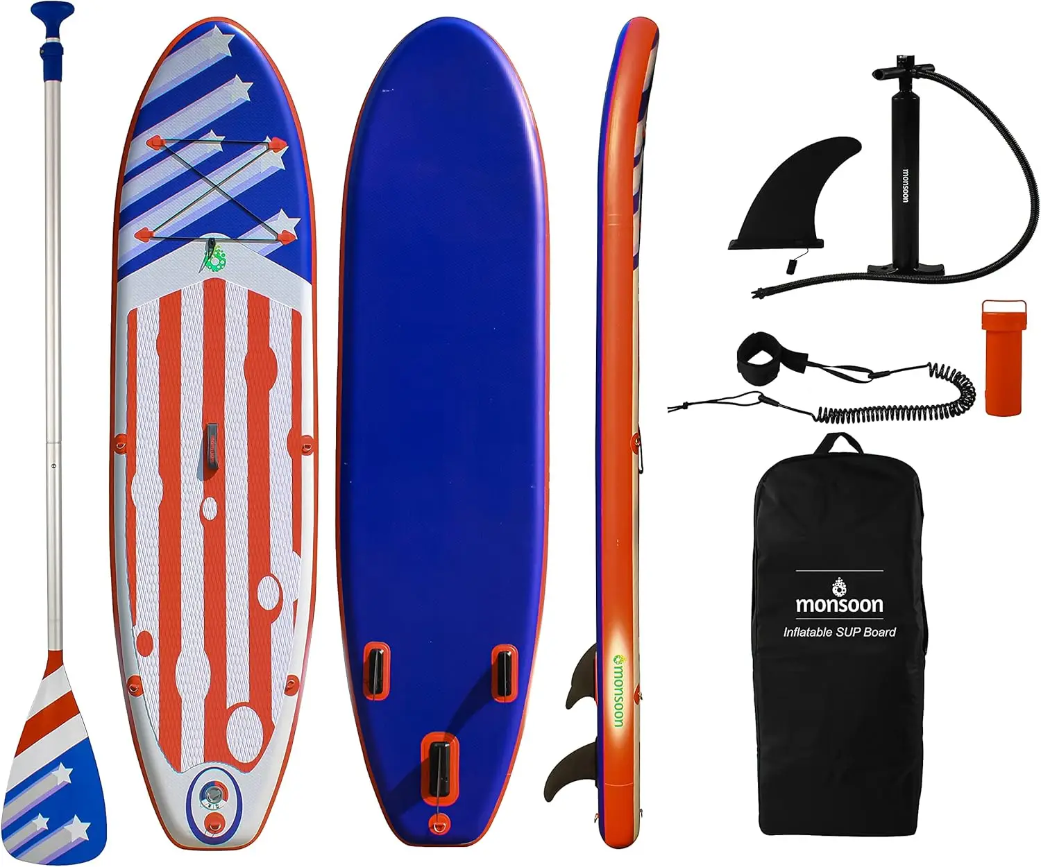 Stand Up Paddle Board SUP Paddleboard mit Zubehör und Tragetasche