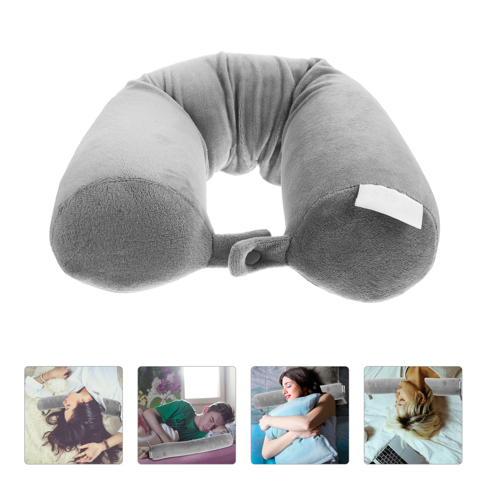 

Portable Cervical Neck Pillow Office Sleeping Pillow Ergonomic Support for Neck Back Knees Legs Portable Throw Pillows