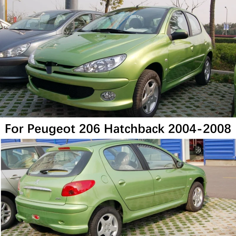 For Peugeot 206 Hatchback 2004 2005 2006 2007 2008 Car Styling Accessories Window Visor Deflector Window Rain Guard Cover