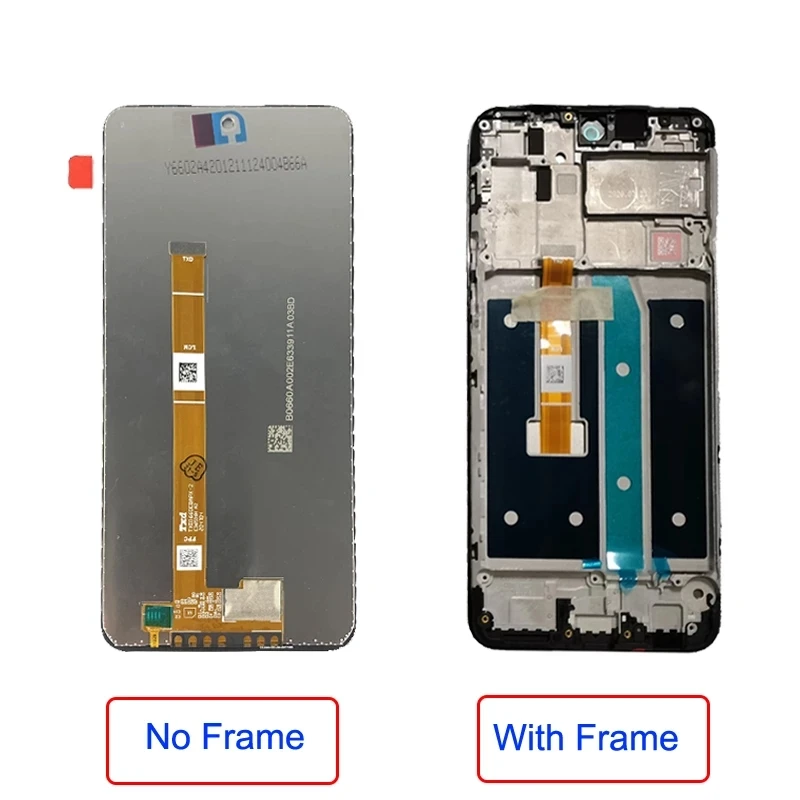 LCD For LG K42 K52 K62 Display Touch Screen LMK420 LMK520E High Quality Digitizer Tested Assembly Replacement With Frame