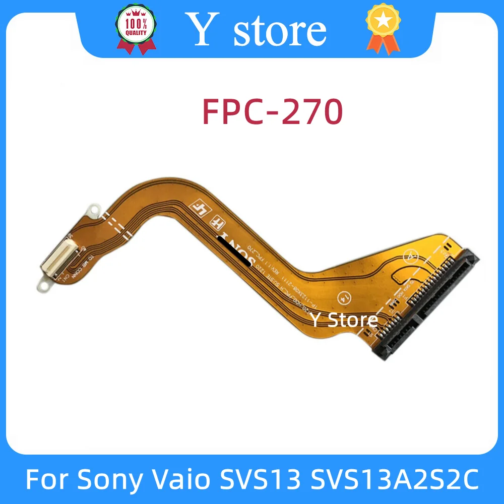 Y Store SATA HDD Hard Drive Optical Flex Cable Connector For Sony Vaio SVS13 SVS13A2S2C SVS13A300C V120 FPC-270 100% Tested