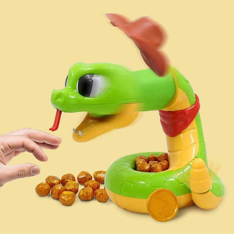 Electric Rattlesnake Scary Toys Children's Toys  Party Game Kids Antistress Joke Spoof Gift  Toys Educational Game