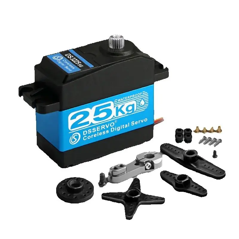 DSservo コアレス 25kg 35KG 高速デジタルとステンレス鋼ギアサーボ arduino サーボロボット DIY RC カー用