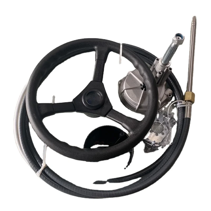 

FARMARINE Outboard Motor Mechanical Direction Steering Gear Steering System Yacht Turbine Gear Rudder