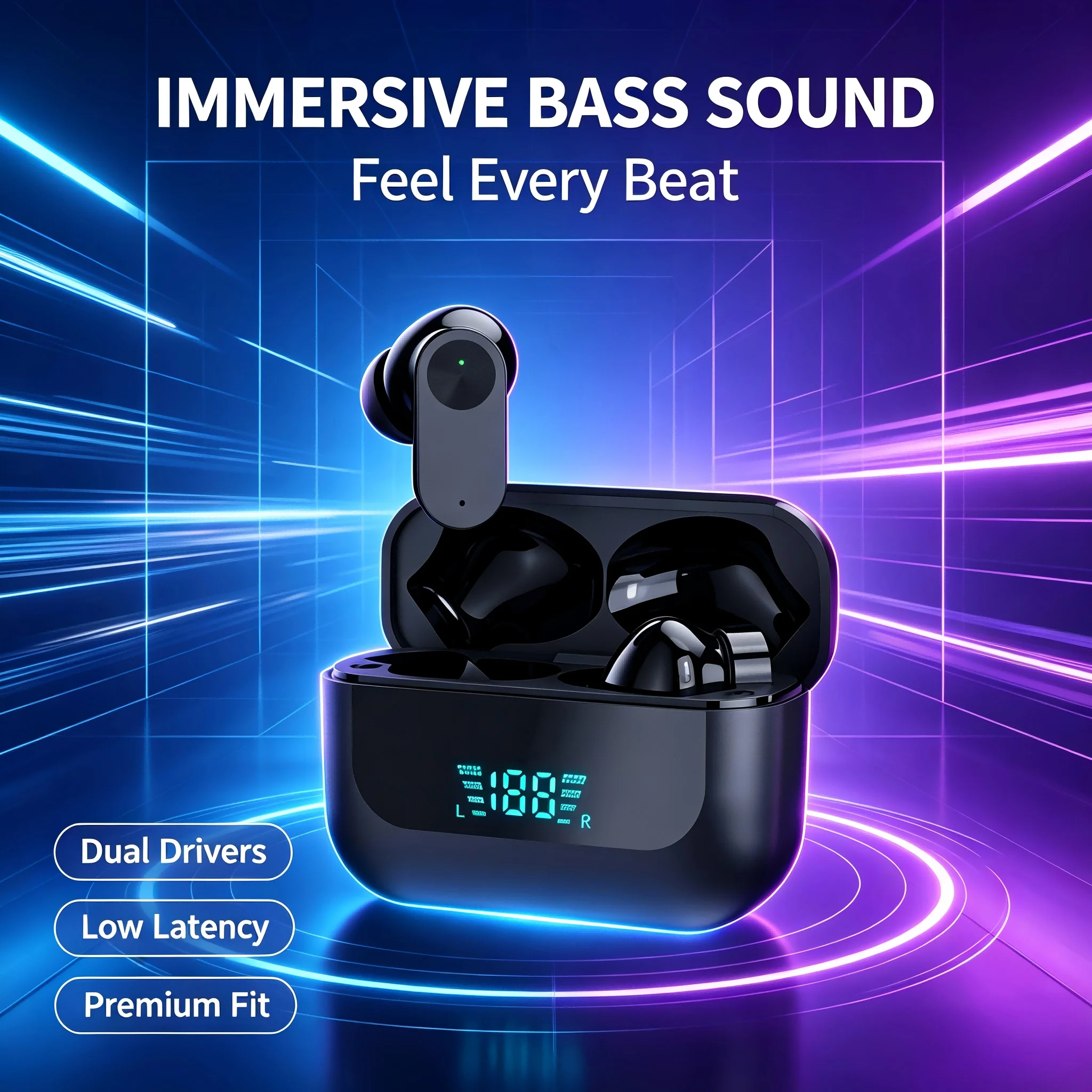 Kablosuz TWS Kulaklıklar Bluet - Contact Pickup Mic incelemesi ve fiyatı