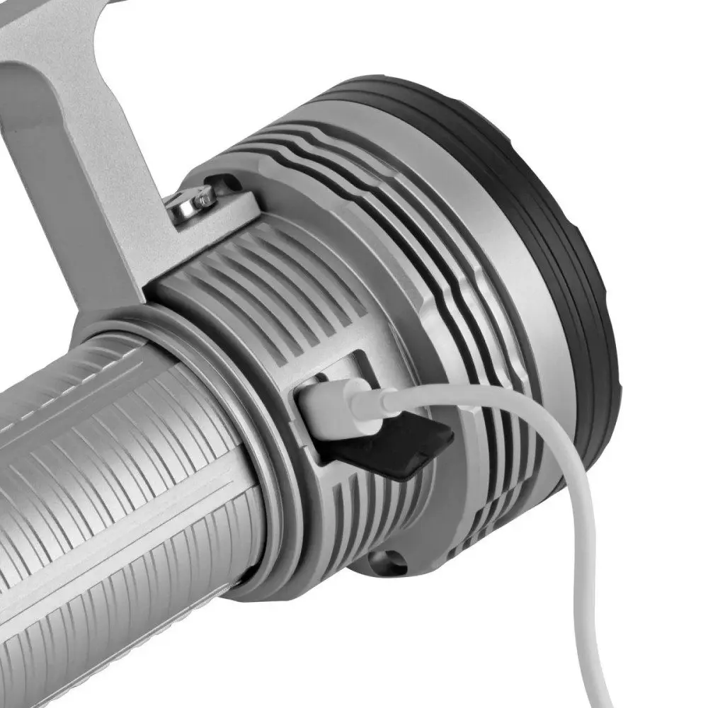 HAIKELITE RA40 35000lm Powerful LED Flashlight Rechargeable High Power Big Torch Light