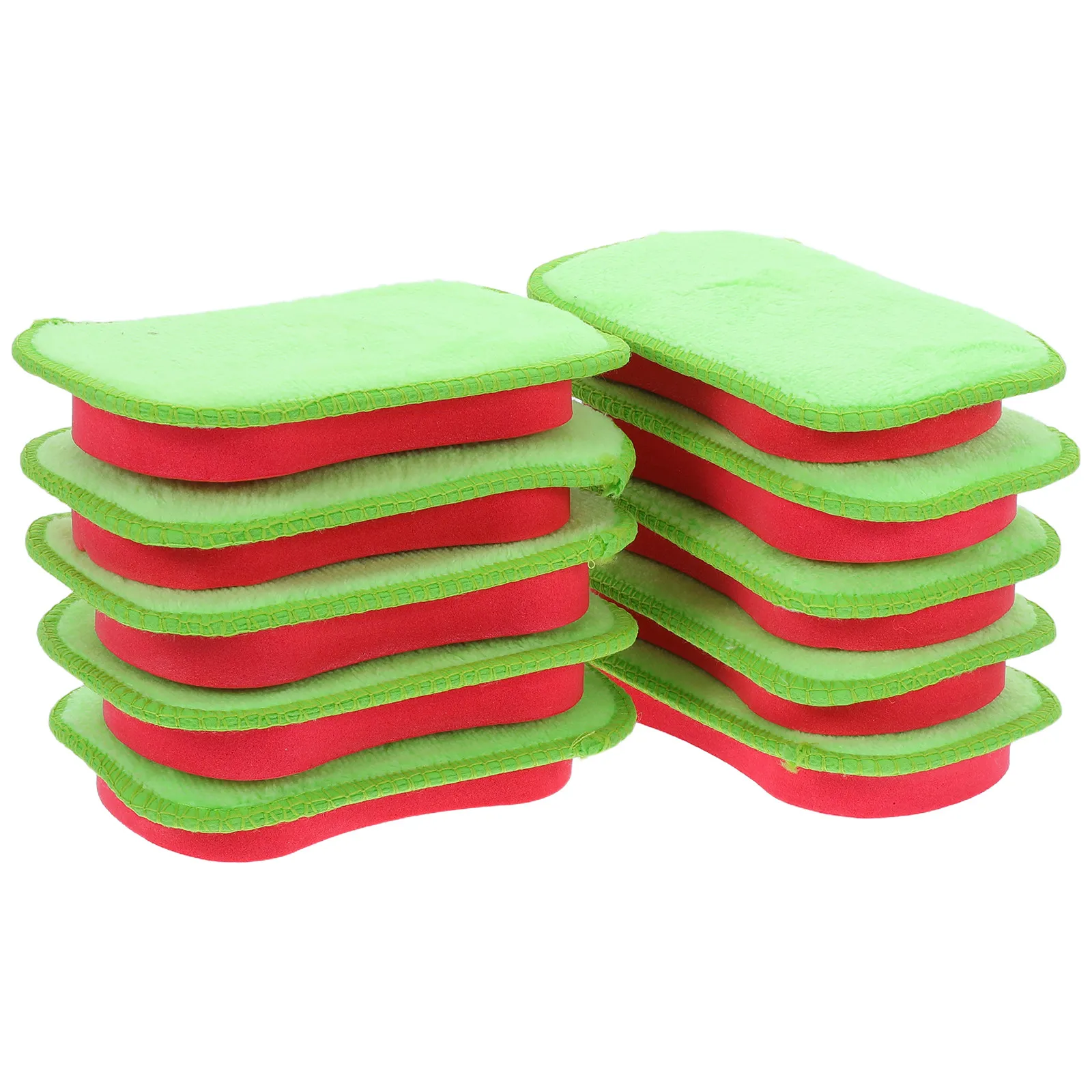 

10Pcs Magnetic Whiteboard Erasers High-Density Sponge Dry Erase Eraser Reusable Washable Detachable Lint for Classroom Office