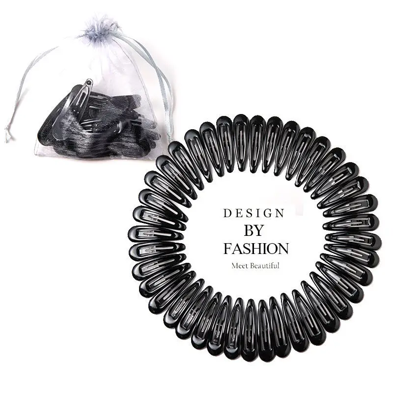 40 Stück bis 10 Stück Haarspangen für Mädchen, niedlich, Bonbonfarben, Haarschmuck, Bonbonfarben-Stil, Haarspangen, Kleinkind-Haar tragen Kopfschmuck – Detail 1
