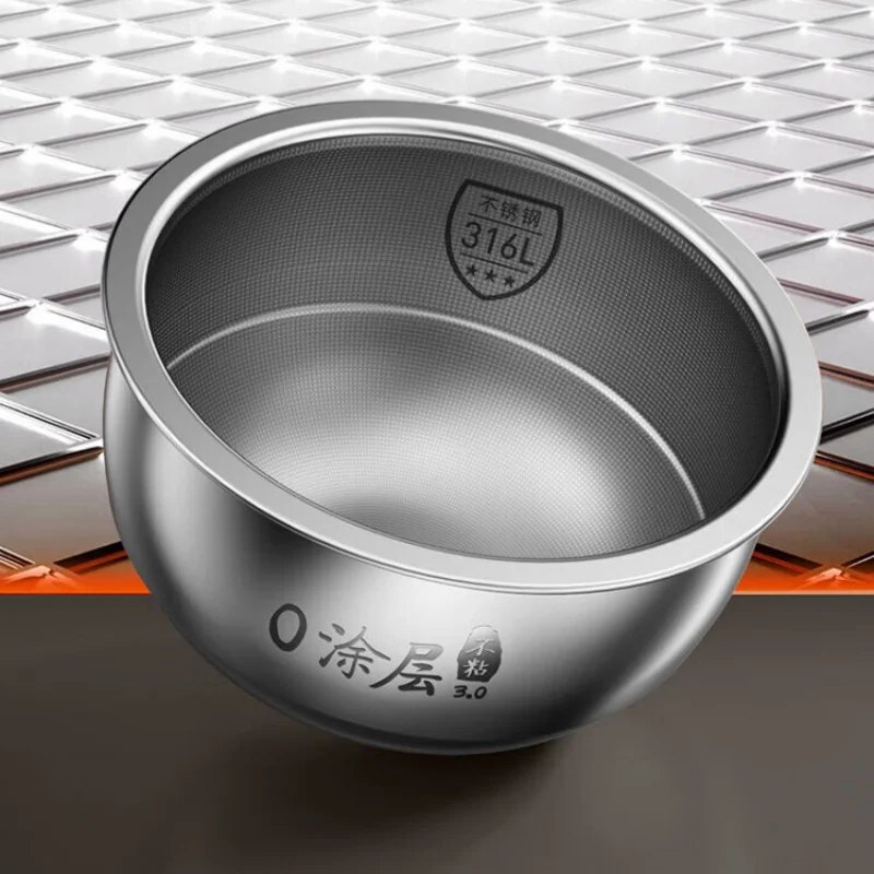 Joyoung طلاء التيتانيوم الحرة جهاز طهي الأرز 4L الأشعة تحت الحمراء البعيدة IH طباخ الفولاذ المقاوم للصدأ وعاء داخلي 0 طلاء صانع الأرز الصحي 220 فولت